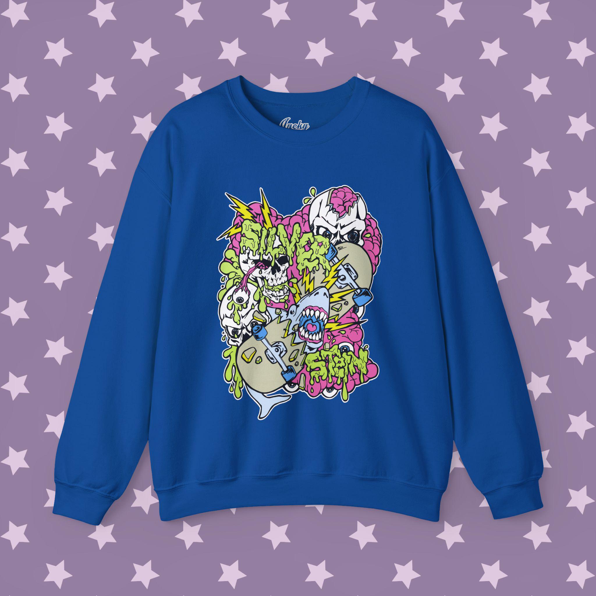 Silverstein Emo Scene Band Sweatshirt - Screamo Rock Band Tshirt