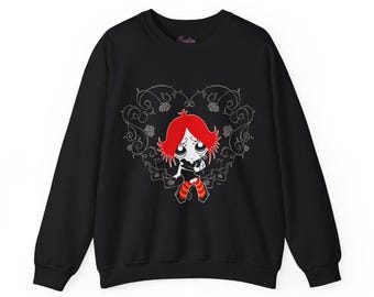 Ruby Gloom Long Sleeved Shirt - Goth Cartoon Sweatshirt - 2000's Animation Vintage shirt