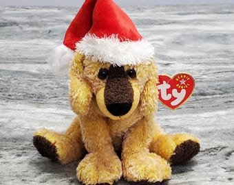 TY Beanie Babies Jinglepup Plush 2000 TY Canada Christmas Pup Jinglepup Plush w/ Tag