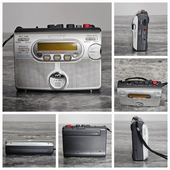 Sony Walkman WM-GX400 Personal Cassette Tape Player AM FM