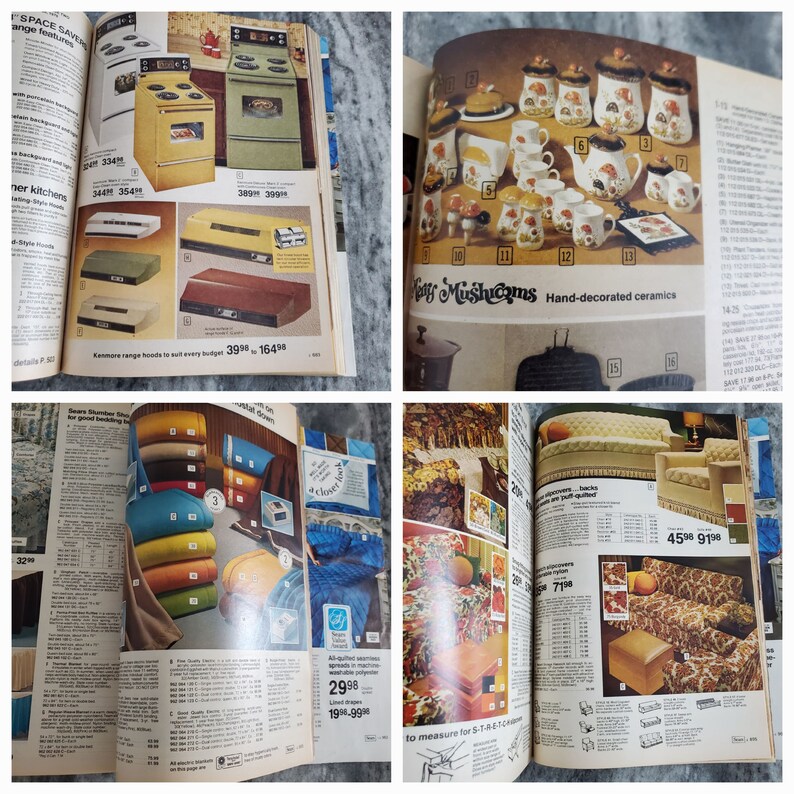 Sears 1978 Fall and Winter Catalog Fashion Electronics Etsy