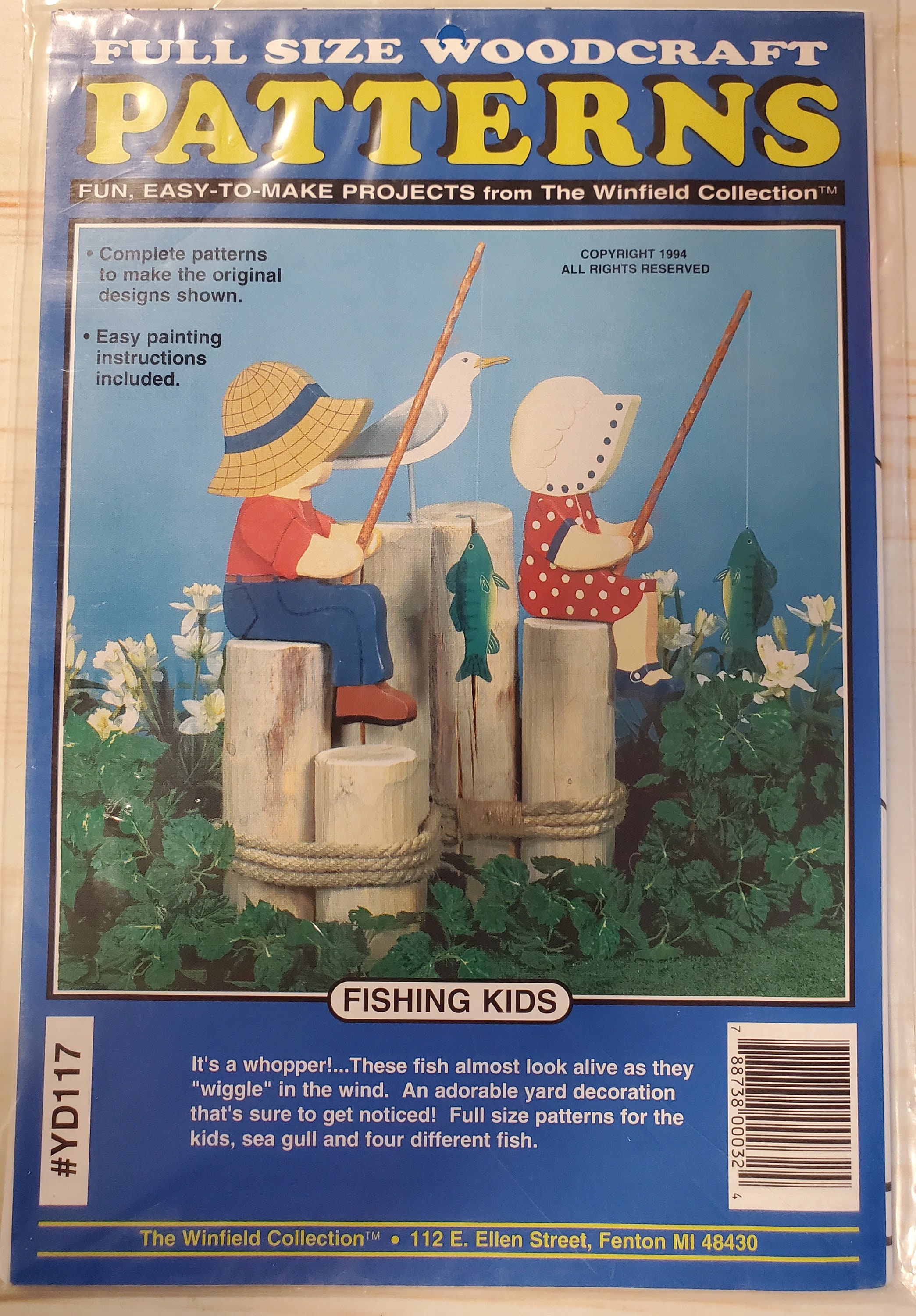 Winfield Collection Full Size Woodcraft Patterns Your Choice Etsy
