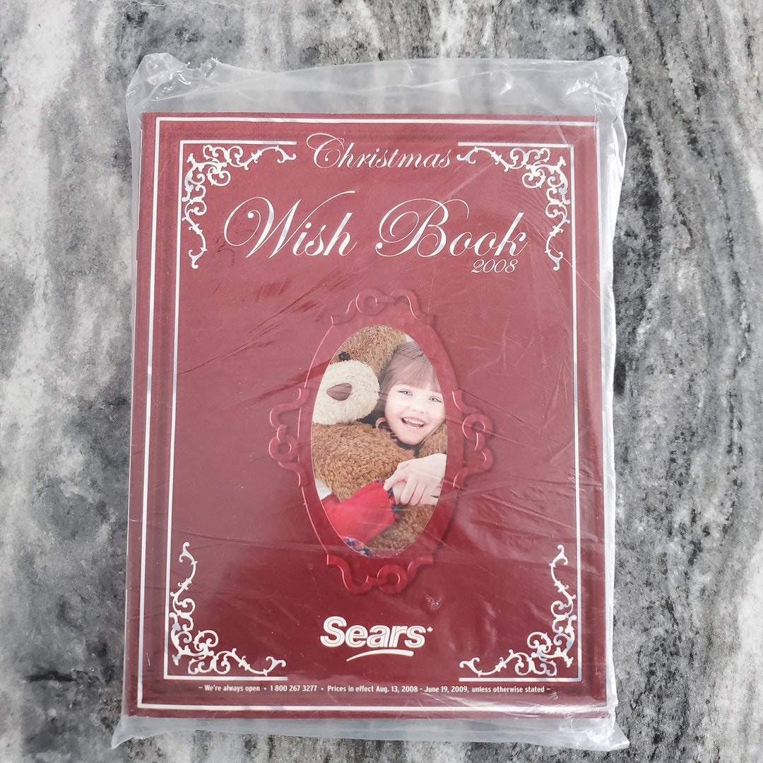 Sears 2008 Wishbook Catalog Fashion Toys Electronics Furniture Sears