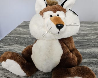 The 24K Polar Puff Redman Fox Plush Stuffed Animal Plushies Mighty Star 1990
