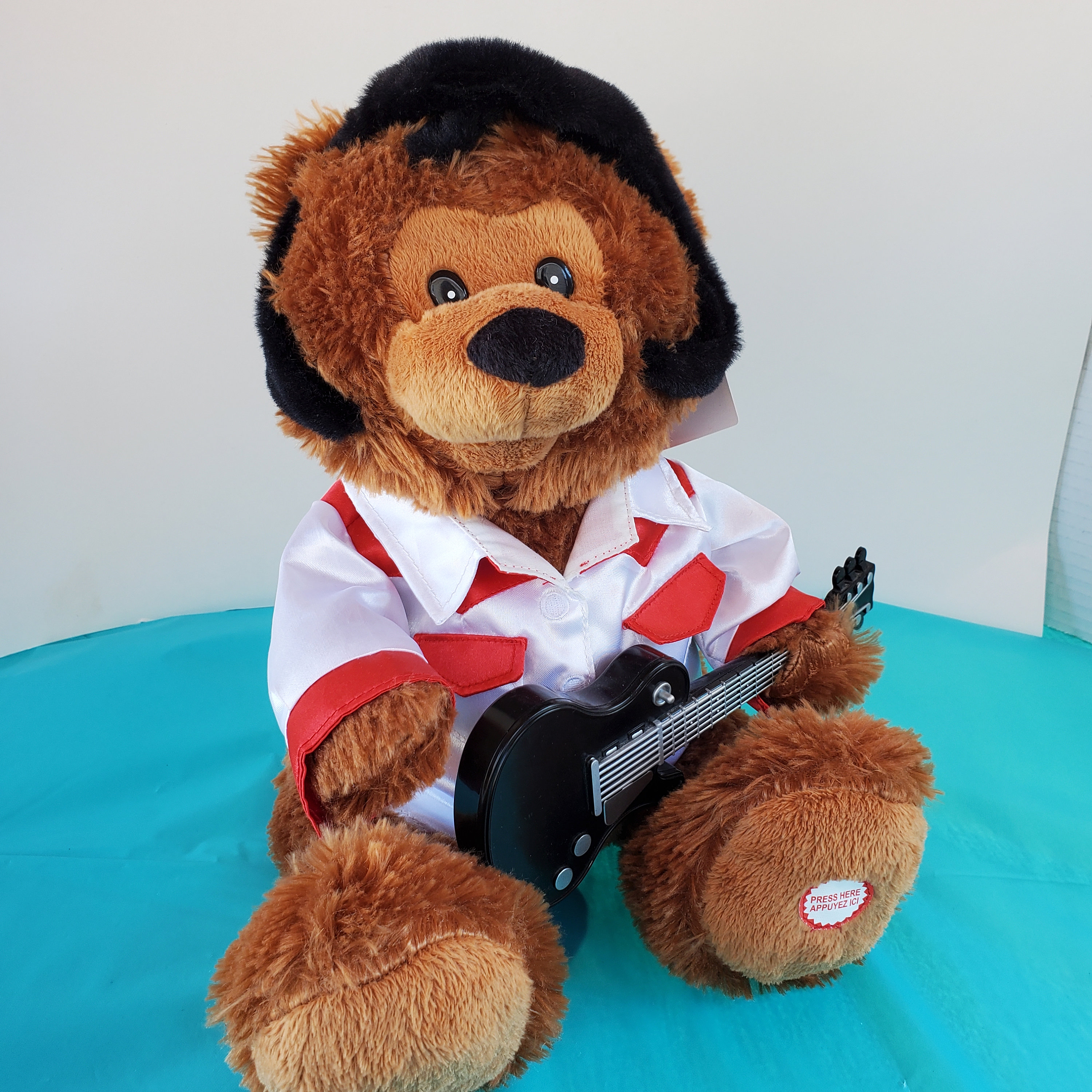 12 Inch Gummy Bear Plush Toy Singing Bear Song Toy Stuffed Animal Doll for Kids