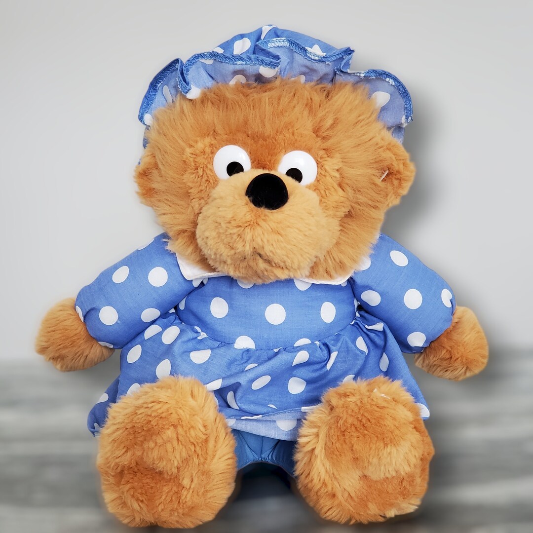 The Berenstain Bears Mama Bear Plush 1996 16 Mama Bear Etsy