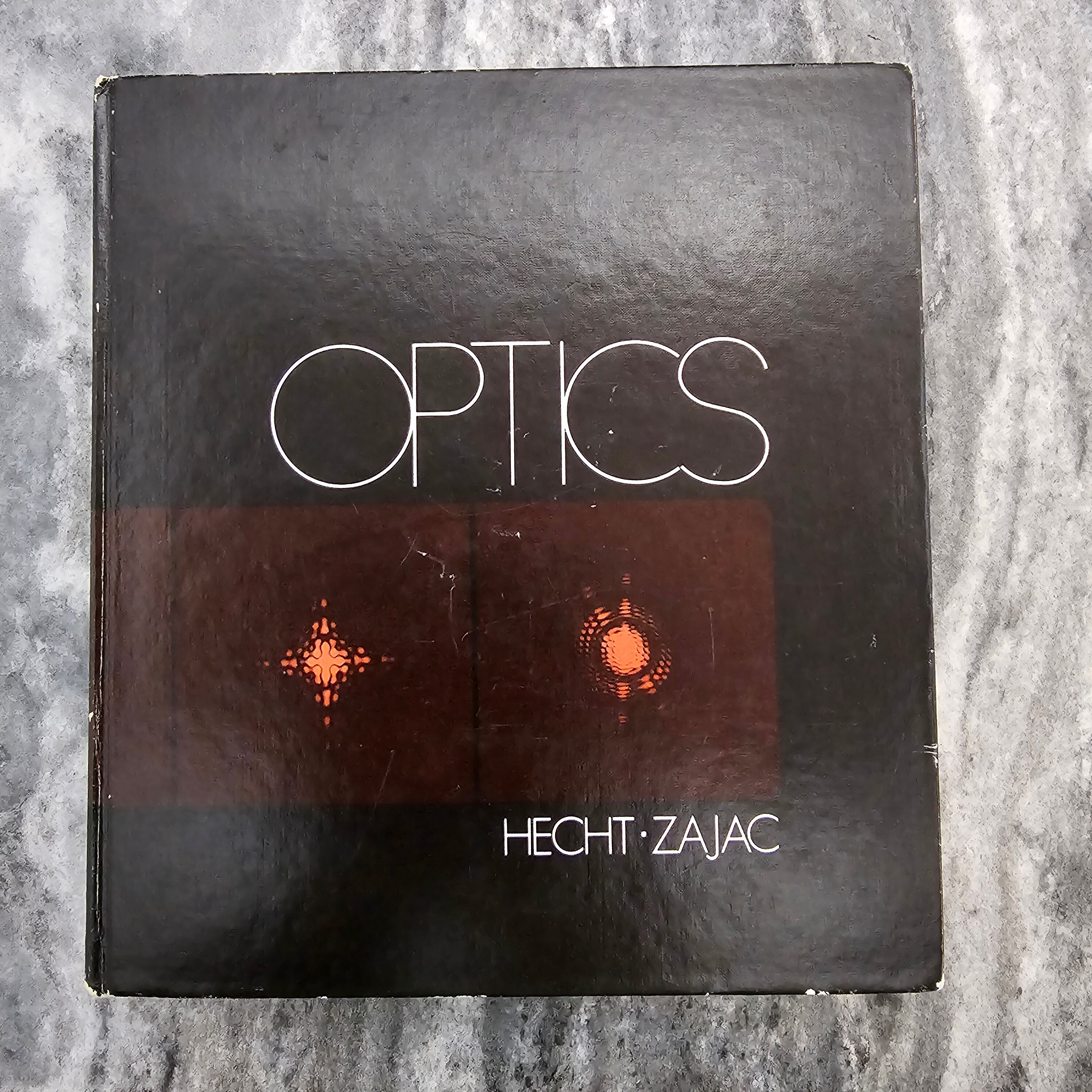 OPTICS by Eugene Hecht & Alfred Zajac - Hardcover 4th