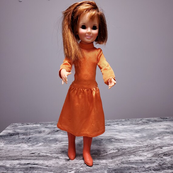 1971 Movin Groovin CRISSY Growing Hair Doll Red Hair Crissy Doll