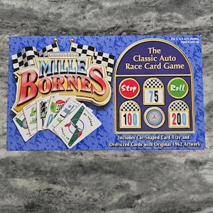 Mille Bornes The Classic Auto Race Jeu de cartes Édition Collector 2003 NOP 1034