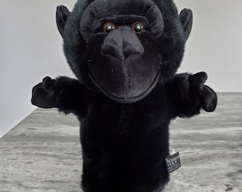 Plush Golf Club Head Cover James Windsor Golf Black Ape Golf Club Protector