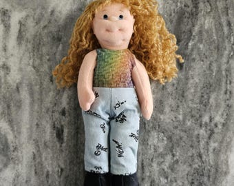 TY Teenie Beanie Boppers Paula Plappertasche 2002 Doll Plush