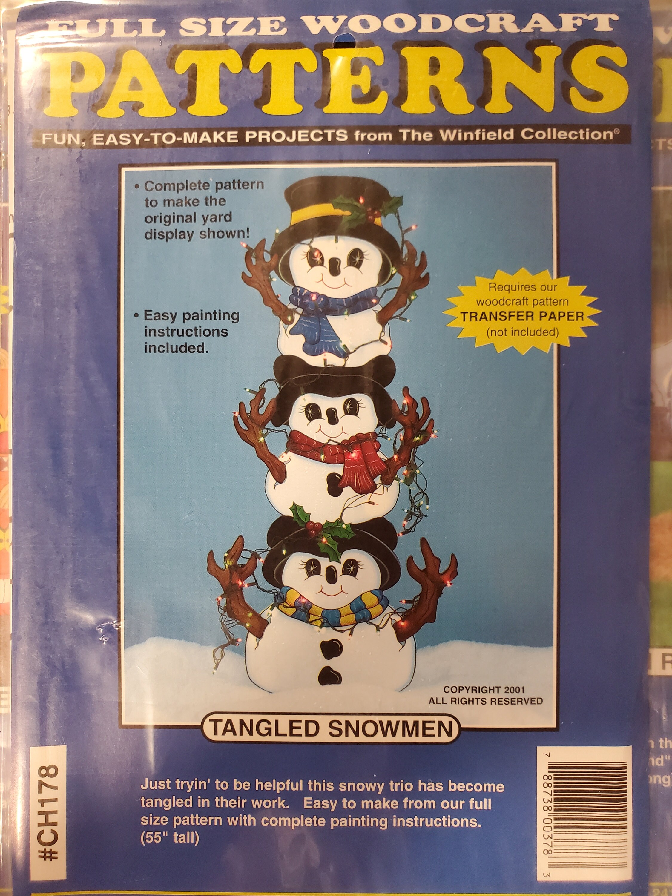 Winfield Collection Full Size Woodcraft Patterns Your Choice Etsy