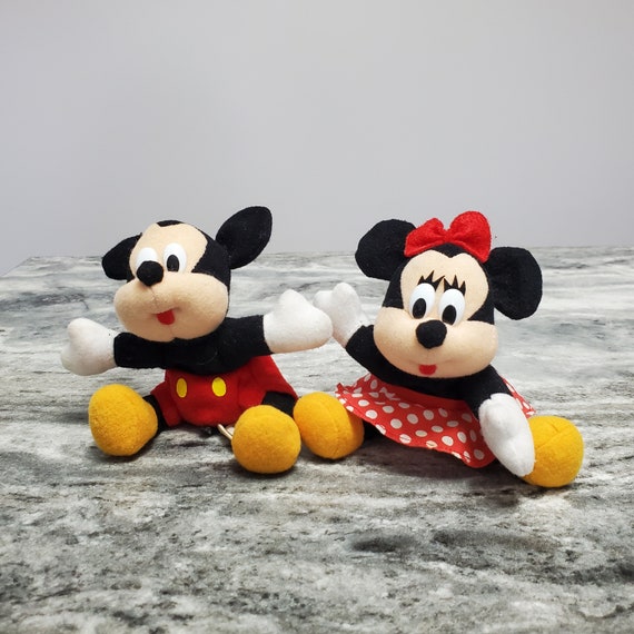 Cartoon Disney Mickey Minnie Mouse Key Chain Bag Couples Car Key