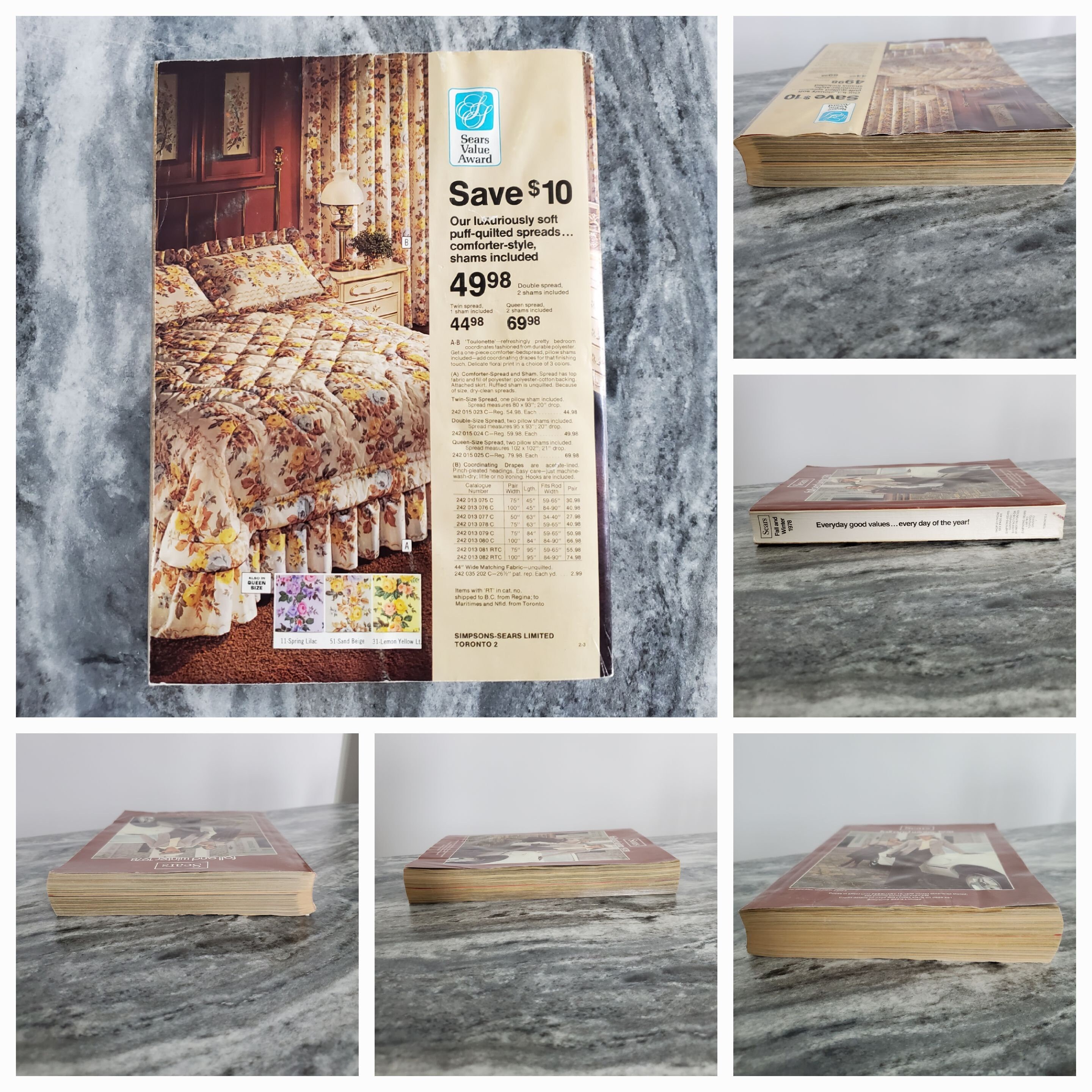 Sears 1978 Fall and Winter Catalog Fashion Electronics Etsy