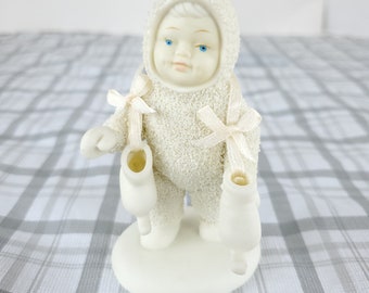 Department 56 Snowbabies Figurine - Lets Go Skating