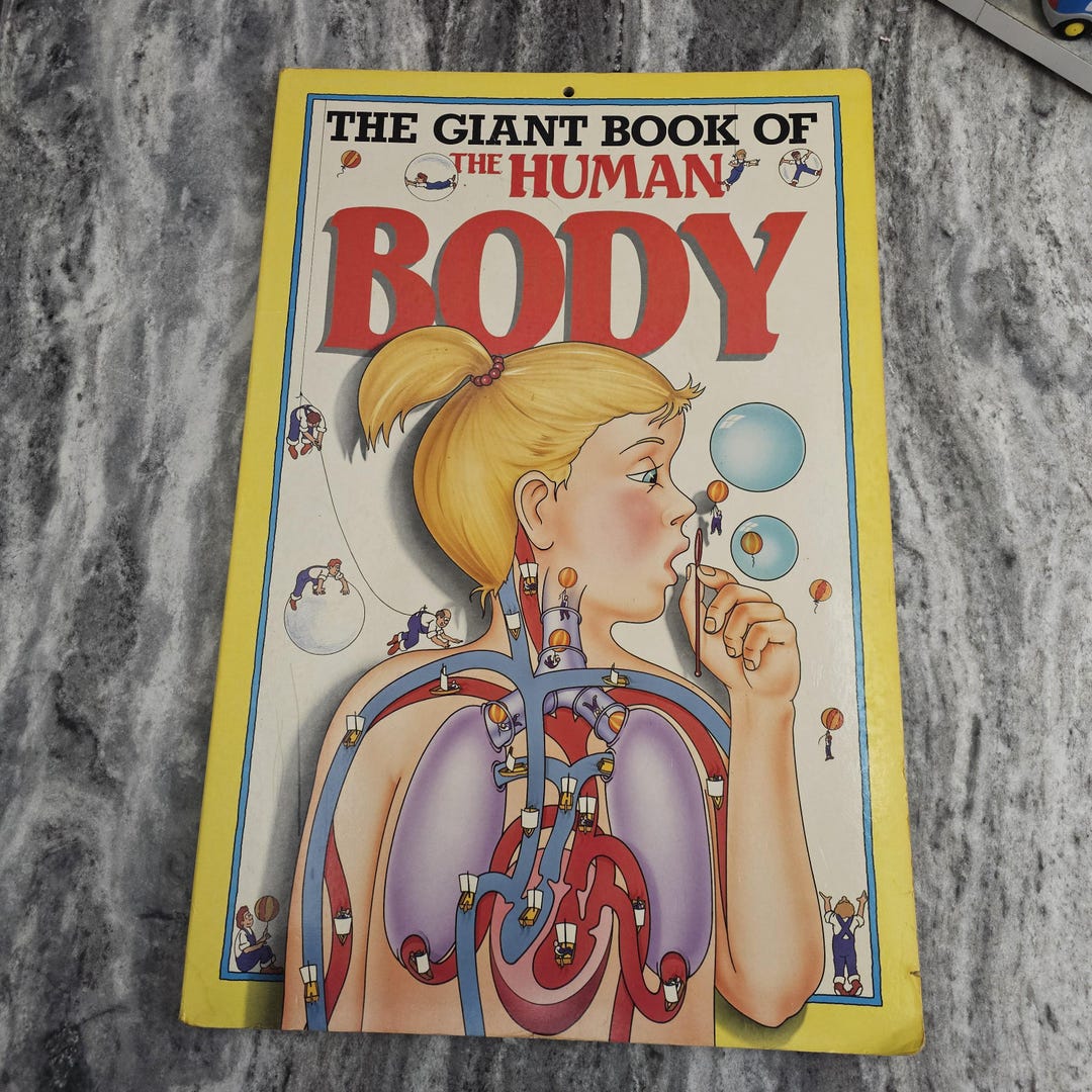 Vintage the Giant Book of the Human Body by Neil