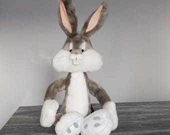 Vintage 1996 Applause Warner Bros Looney Tunes BUGS BUNNY 22" Plush