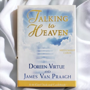 Talking To Heaven Mediumship Cards Doreen Virtue James Van Praagh Complete 44 Card Deck/Guide