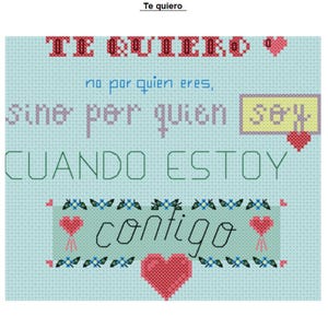 Te quiero