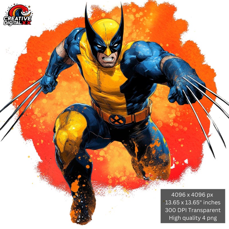 Deadpool Coloring Page Etsy