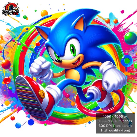 Sonic The Hedgehog Fantastica Fan Art