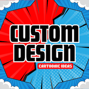 Benutzerdefiniertes Comic-Charakter-Design | Personalisierte Superhelden- und Cartoon-Kunst | Personalisierte Digitale Kunst | Sofortige Designerstellung