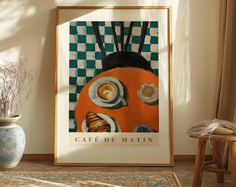 Buntes Paris Wall Art Print | Reise Poster