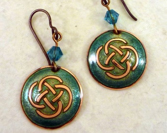 Round Interlace Earrings