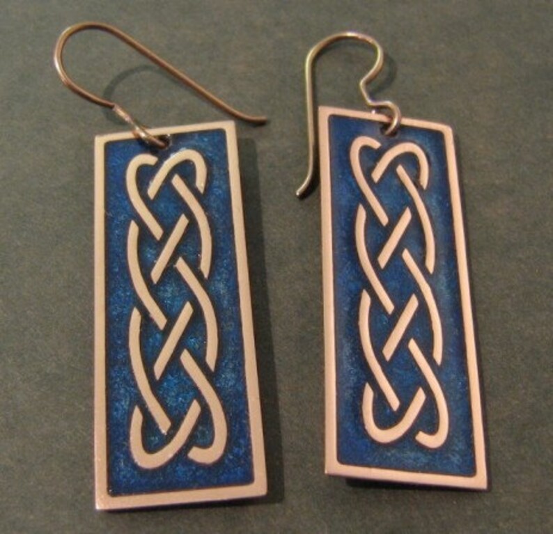 Long Interlace Earrings image 2