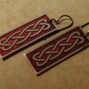 Long Interlace Earrings image 4