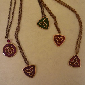 Small Interlace Necklets image 1
