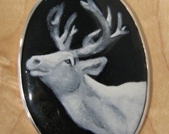 Grisaille Stag