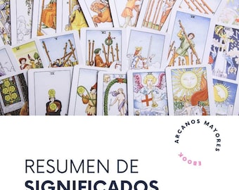 Guía Esencial de los Arcanos Mayores: Significados Claros para Amor, Trabajo, Dinero, Salud y Espiritualidad - Ebook de Tarot