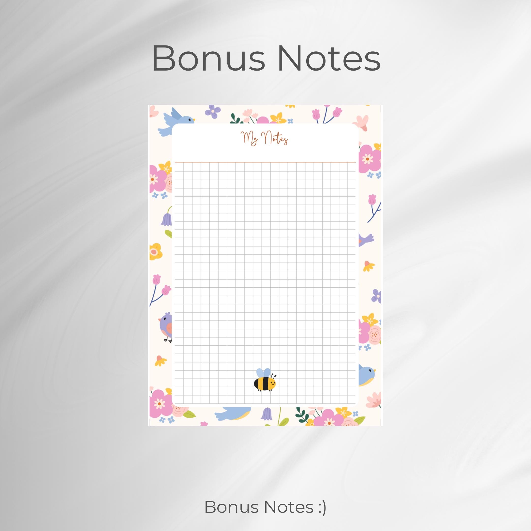 Pen Bookmark Printable – A4 Planner Insert (PDF Download) - Etsy
