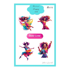 Adesivo divertente, adesivo Cool Vibe, adesivo in vinile, adesivo per laptop, di tendenza su TikTok, adesivi moderni, bff, regalo, adesivi per diario, adesivi per la danza