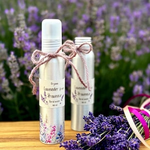 Bio Lavendel Hydrosol – Gesichtsnebel & Gesichtswasser | Reines Blütenwasser aus der Provence | Natürliche Hautpflege für alle Hauttypen