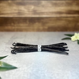 Grade A Organic Tahitian Vanilla Beans