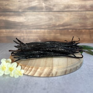 Organic Gourmet Crystallized Vanilla Beans