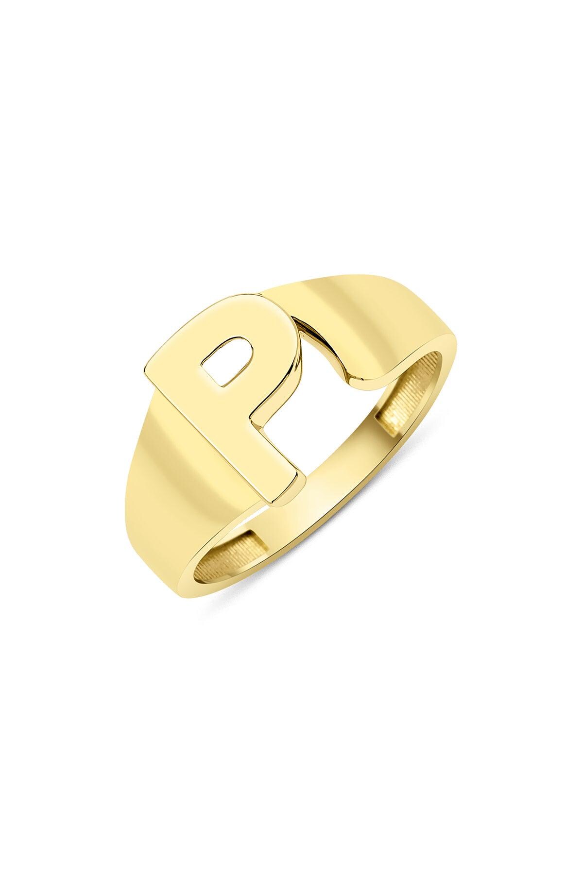 POINTLESS JOURNEY INITIALRING GOLD P 19号 POINTLESS Pointless Journey INITIAL RING JOURNEY INITIAL RING GOLD #19