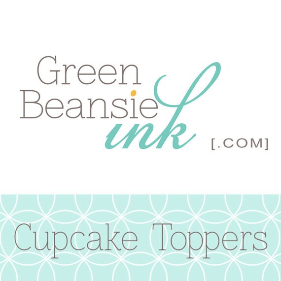 Cupcake Toppers for any Package Design Il_570xn