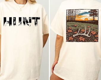 Hunting Sweatshirt, Hunt Season Tee, Hunting Season Shirt, Deer Hunter Hoodie, Deer Hunter Gift, Hunter Husband & Wife Shirt