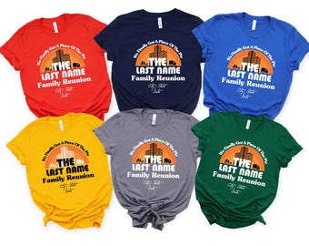Custom Family Reunion Shirts Family Reunion T-Shirt Family Reunion Shirt Family Reunion Gifts Family Reunion Gift Matching Family Shirt 2026