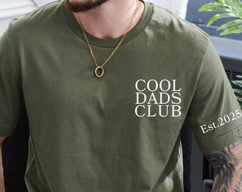 Dads Club Shirt, Fathers Day Gift, New Dad Tee