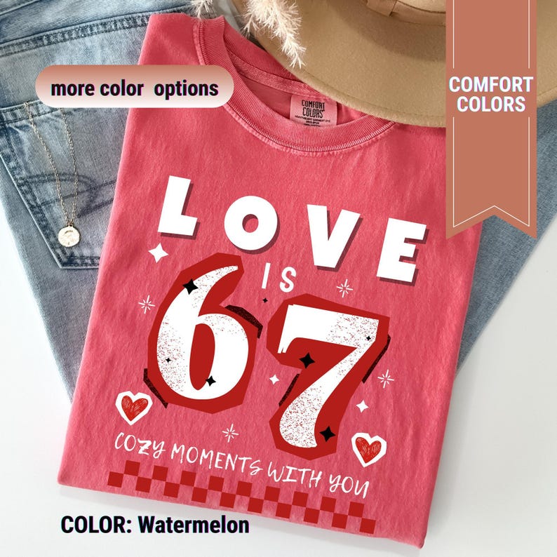 Comfort Colors 67 Valentine Shirt, Cozy Moments Tee