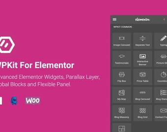 WPKit For Elementor – Geavanceerde Widgets Addon voor WooCommerce & EDD