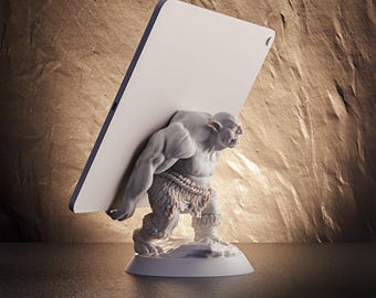 Troll Tablet Support STL – afdrukbaar 3D-model (digitale download)