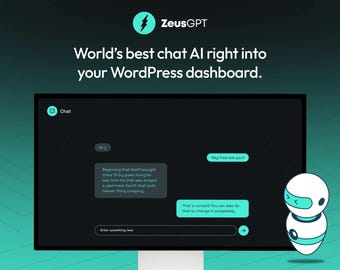 ZeusGPT - O melhor plugin para WordPress com tecnologia ChatGPT