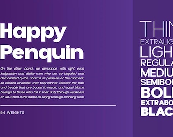 Aloevera: elegant displaylettertype met 54 varianten