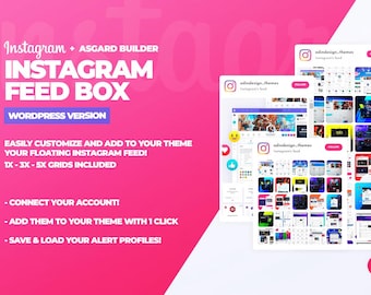 Instagram Feed Box – Eenvoudig aanpasbare WordPress-plugin voor Instagram-feeds