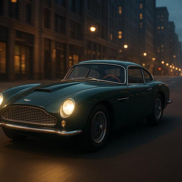 Aston Martin DB4GT Zagato 3D Model – Detailed Interior & Exterior